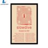 Slowdive 2024 European Tour Poster