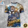 South Dakota State Jackrabbits Defeat Montana Grizziles 23 3 To Win The 2024 FCS Football National Championship All Over Print Shirt