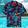 Spiderman Hawaiian Shirt Vintage Spiderman Button up Shirt