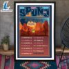 Stream Spunj Spring 2024 Tour Poster Canvas 2 Stream Spunj Spring 2024 Tour Poster Canvas