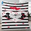 Sweet Love Couple Mickey Mouse Minnie Mouse Disney Cartoon A12 Gifts Lover Blanket 2 Sweet Love Couple Mickey Mouse Minnie Mouse Disney Cartoon A12 Gifts Lover Blanket