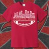 Tampa Bay Football Team All Time Legends Tampa Bay Skyline T Shirt
