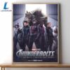 Thunderbolts 2024 Movie Marvel Poster Canvas 2 Thunderbolts 2024 Movie Marvel Poster Canvas