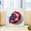 Toronto Maple Leafs NHL Hockey Captain America's Shield Marvel Avengers Square Pillow 3 Toronto Maple Leafs NHL Hockey Captain Americas Shield Marvel Avengers Square Pillow