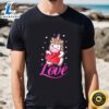 Unicorn Love Heart Valentine’s Day T-Shirt 2 Unicorn Love Heart Valentine’s Day T Shirt Tee