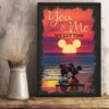 Valentine Day Disney Mickey Mouse Canvas Poster 3 Valentine Day Disney Mickey Mouse Canvas Poster