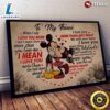 Valentine Day Disney Mickey Mouse & Minnie Mouse Kissing Heart Typography To My Fianc� When Poster 3 Valentine Day Disney Mickey Mouse Minnie Mouse Kissing Heart Typography To My Fianc When Poster