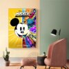 Valentine Day Disney-P�ster De Mickey The Story Of A Mouse Canvas 2 Valentine Day Disney Pster De Mickey The Story Of A Mouse Canvas