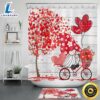 Valentines Day Hearts Shower Curtains Gnome Bathroom Curtains Bathroom Decor Home Decoration 3 Valentines Day Hearts Shower Curtains Gnome Bathroom Curtains Bathroom Decor Home Decoration
