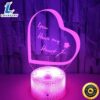 Valentines Day Love 3d Night Light Gift Bedroom
