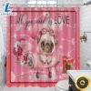Valentines Day Pug Dog All You Need Is Love Bathroom Shower Curtain French Bulldog For Pet Lovers Shower Curtain Set With Hooks Bathroom Decor Polyester Fabric Durable Shower Curtain 2 Valentines Day Pug Dog All You Need Is Love Bathroom Shower Curtain French Bulldog For Pet Lovers Shower Curtain Set With Hooks Bathroom Decor Polyester Fabric Durable Shower Curtain