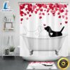 Valentines Dog Couple Shower Curtains Cute Pet Bathroom Set Valentine Bathroom Decor Gift For Couples 2 Valentines Dog Couple Shower Curtains Cute Pet Bathroom Set Valentine Bathroom Decor Gift For Couples