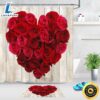 Valentines Red Roses Shower Curtains Valentine Love Romantic Bathroom Decor Valentine Gift Idea 3 Valentines Red Roses Shower Curtains Valentine Love Romantic Bathroom Decor Valentine Gift Idea