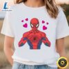 Vintage Love Spiderman Valentines T-Shirt 2 Vintage Love Spiderman Valentines T Shirt Tee