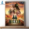 Wicked Movie Poster 2024 Canvas