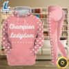 You Are A Champion Of Ladydom Valentine Pink White Heart Legging Hoodie , Valentine Legging Hoodie 3 You Are A Champion Of Ladydom Valentine Pink White Heart Legging Hoodie Valentine Legging Hoodie 1