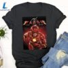24wall the Flash movie 2024 black t shirt