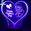 3d LED illusion lamp happy mothers day
