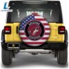 Arizona Coyotes Spare Tire Covers Custom US Flag Style