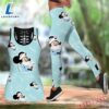 Combo Mickey Mouse Nurse Blue Hollow Tanktop Legging Set 2 Combo Mickey Mouse Nurse Blue Hollow Tanktop Legging Set