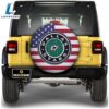 Dallas Stars Spare Tire Covers Custom US Flag Style
