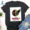 Deadpool And Wolverine 2024 Deadpool 3 Poster Black T-Shirt 2 Deadpool And Wolverine 2024 Deadpool 3 Poster Black T Shirt