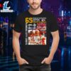 Kansas City Chiefs 65 Years Of Super Bowl Champions 1959 2024 Shirt