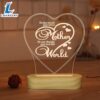 Love 3D Night Light LED Illusion Table Lamp for Mom 2 Love 3D Night Light LED Illusion Table Lamp for Mom