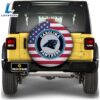 NFL Carolina Panthers Spare Tire Covers Custom US Flag Style 2 NFL Carolina Panthers Spare Tire Covers Custom US Flag Style