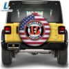 NFL Cincinnati Bengals Spare Tire Covers Custom US Flag Style