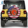 NFL Cleveland Browns Spare Tire Covers Custom US Flag Style 3 NFL Cleveland Browns Spare Tire Covers Custom US Flag Style