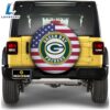 NFL Green Bay Packers Spare Tire Covers Custom US Flag Style 2 NFL Green Bay Packers Spare Tire Covers Custom US Flag Style