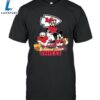 Nfl Kansas City Chiefs Mickey Mouse 2024 Donald Duck Goofy Football T Shirt