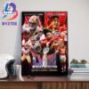 San Francisco 49ers Vs Kansas City Chiefs For Super Bowl Lviii February 11th 2024 In Las Vegas Canvas 3 San Francisco 49ers Vs Kansas City Chiefs For Super Bowl Lviii February 11th 2024 In Las Vegas Canvas