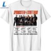 Bruce Springsteen And E Street Band 2024 Tour Signatures Graphic White Shirt