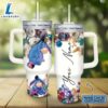 Custom Name Eeyore 3D Colorful Flower Sublimation Pattern 40oz Tumbler with Handle and Straw Lid 2 Custom Name Eeyore 3D Colorful Flower Sublimation Pattern 40oz Tumbler with Handle and Straw Lid