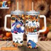 Custom Name Eeyore Tis The Season Fall Leaf Pattern 40oz Stainless Steel Tumbler with Handle and Straw Lid 3 Custom Name Eeyore Tis The Season Fall Leaf Pattern 40oz Stainless Steel Tumbler with Handle and Straw Lid
