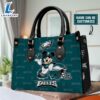 Custom Name PEG DS1188 Mickey Mouse Theme Pattern Premium Leather Handbag amp Women Wallet