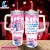 Custom Name Stitch Love You To The Moon amp Back 40oz Stainless Steel Tumbler with Handle and Straw Lid