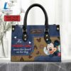 Custom Name This Mickey Girl Wears Her Heart Jean Pattern Premium Leather Handbag 3 Custom Name This Mickey Girl Wears Her Heart Jean Pattern Premium Leather Handbag