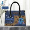 Custom Name This Stitch Girl Wears Her Heart Jean Pattern Premium Leather Handbag 2 Custom Name This Stitch Girl Wears Her Heart Jean Pattern Premium Leather Handbag