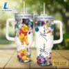 Custom Name Winnie the Pooh 3D Colorful Flower Sublimation Pattern 40oz Tumbler with Handle and Straw Lid 3 Custom Name Winnie the Pooh 3D Colorful Flower Sublimation Pattern 40oz Tumbler with Handle and Straw Lid