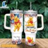 Custom Name Winnie the Pooh Best Mom Ever 40oz Stainless Steel Tumbler with Handle and Straw Lid 3 Custom Name Winnie the Pooh Best Mom Ever 40oz Stainless Steel Tumbler with Handle and Straw Lid
