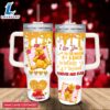 Custom Name Winnie the Pooh Love You To The Moon amp Back 40oz Stainless Steel Tumbler with Handle and Straw Lid