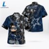 Dallas Cowboys Mickey Mouse Floral Short Sleeve Hawaii Shirt 2 Dallas Cowboys Mickey Mouse Floral Short Sleeve Hawaii Shirt