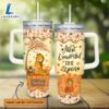 Disney Custom Name Garfield Most Wonderful Time Fall Leaf Pattern 40oz Stainless Steel Tumbler with Handle and Straw Lid 3 Disney Custom Name Garfield Most Wonderful Time Fall Leaf Pattern 40oz Stainless Steel Tumbler with Handle and Straw Lid