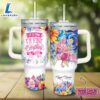 Disney Custom Name It's Fine I'm Fine Piglet Colorful Flower Pattern 40oz Stainless Steel Tumbler with Handle and Straw Lid 2 Disney Custom Name Its Fine Im Fine Piglet Colorful Flower Pattern 40oz Stainless Steel Tumbler with Handle and Straw Lid