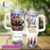 Disney Custom Name Just A Girl Loves Hocus Pocus Flower Pattern 40oz Tumbler with Handle and Straw Lid 3 Disney Custom Name Just A Girl Loves Hocus Pocus Flower Pattern 40oz Tumbler with Handle and Straw Lid