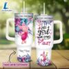 Disney Custom Name Just A Girl Loves Piglet Flower Pattern 40oz Tumbler with Handle and Straw Lid 3 Disney Custom Name Just A Girl Loves Piglet Flower Pattern 40oz Tumbler with Handle and Straw Lid