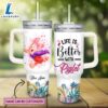 Disney Custom Name Life Is Better With Piglet 40oz Tumbler with Handle and Straw Lid 2 Disney Custom Name Life Is Better With Piglet 40oz Tumbler with Handle and Straw Lid